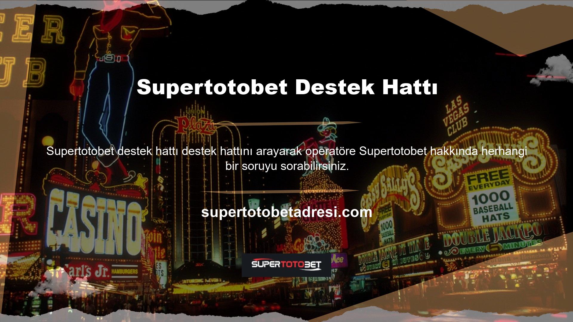 Ayrıca “canlı destek” bağlantısını verdi